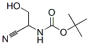 Carbamic acid, (1-cyano-2-hydroxyethyl)-, 1,1-dimethylethyl ester (9CI) Structure