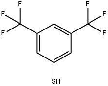 3,5-ビス(トリフルオロメチル)ベンゼンチオール 化学構造式
