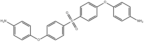 Bis[4-(4-aminophenoxy)phenyl]sulfone Struktur