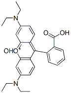 13082-47-8 9-(2-carboxyphenyl)-3,6-bis(diethylamino)xanthylium hydroxide