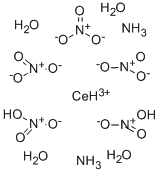 硝酸铈(3+)铵(5:1:2), 13083-04-0, 结构式