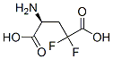 (S)-4-氨基-2,2-二氟戊二酸 结构式