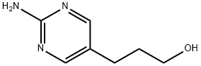 3-(2-AMINOPYRIMIDIN-5-YL)PROPAN-1-OL 结构式