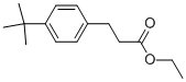 3-(4-TERT-BUTYL-PHENYL)-PROPIONIC ACID ETHYL ESTER Struktur