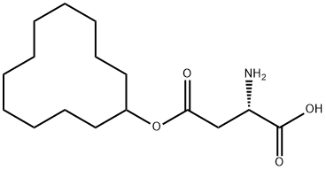 beta-cyclododecyl aspartate 化学構造式