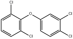 2,6-Dichlorophenyl 3,4-dichlorophenyl ether Structure