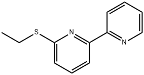 6-ETHYLTHIO-2,2'-BIPYRIDINE Struktur