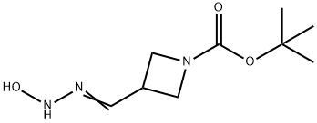 tert-Butyl 3-(N'-hydroxycarbamimidoyl)-azetidine-1-carboxylate Structure