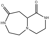 Pyrazino[1,2-d][1,4]diazepine-1,9(2H,6H)-dione, hexahydro- (9CI) 结构式