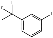 1-(1,1-二氟乙基)-3-碘苯,1309476-19-4,结构式