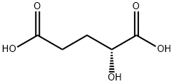 2-hydroxypentanedioic acid Struktur
