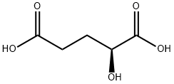 (2S)-2-hydroxypentanedioic acid Structure