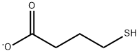 4-mercaptobutyrate Structure