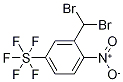 1-Nitro-2-dibromomethyl-4-(pentafluorosulfanyl)benzene Structure