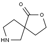 2-氧杂-7-氮杂螺[4.4]壬烷-1-酮 结构式