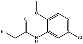 2-bromo-N-(5-chloro-2-methoxyphenyl)acetamide Structure