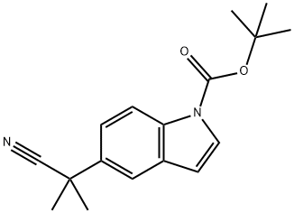 1309660-31-8 1H-Indole-1-carboxylic acid, 5-(1-cyano-1-Methylethyl)-, 1,1-diMethylethyl ester