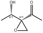 Ethanone, 1-[2-(1-hydroxyethyl)oxiranyl]-, (R*,S*)- (9CI),130973-43-2,结构式