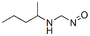 N-NITROSOMETHYL(1-METHYLBUTYL)AMINE 结构式