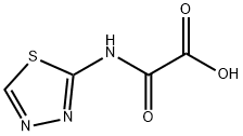 Acetic  acid,  oxo(1,3,4-thiadiazol-2-ylamino)-  (9CI) 化学構造式