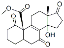 methyl 14-hydroxy-1,7,17-trioxoandrost-8-ene-19-oate,130993-62-3,结构式