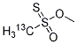 Methyl Methanethiosulfonate-13C 结构式