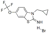 130997-66-9 3-(cyclopropylmethyl)-6-(trifluoromethoxy)benzothiazol-2-imine hydrobr omide