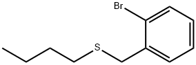 (2-Bromobenzyl)(butyl)sulfane 结构式