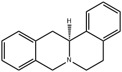 (S)-5,8,13,13A-四氢-6H-二苯并[A,G]喹嗪, 131-10-2, 结构式