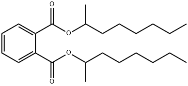 フタル酸ビス(1-メチルヘプチル) 化学構造式