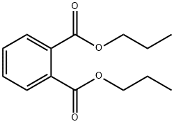 Dipropyl phthalate Struktur