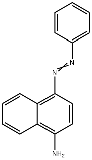 4-苯偶氮-1-萘胺,131-22-6,结构式