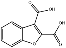 苯[B]呋喃-2,3-二羧酸, 131-76-0, 结构式