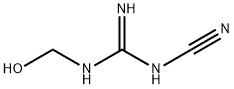 N-cyano-N'-(hydroxymethyl)guanidine Struktur