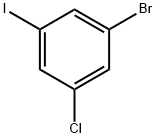 1-溴-3-氯-5-碘苯, 13101-40-1, 结构式