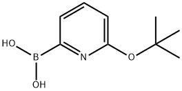 6-(TERT-BUTOXY)PYRIDINE-2-BORONIC ACID Structure