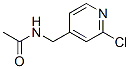 Acetamide,  N-[(2-chloro-4-pyridinyl)methyl]- Struktur