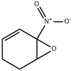 7-Oxabicyclo[4.1.0]hept-2-ene,  1-nitro- 结构式