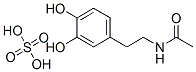 N-acetyldopamine-sulfate 化学構造式