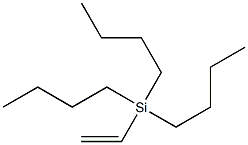 トリブチルビニルシラン 化学構造式
