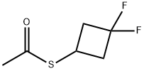 S-(3,3-Difluorocyclobutyl)ethanethioic acid ester|S-(3,3-二氟环丁基)乙硫代酸酯