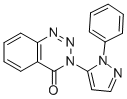 3-(1-Phenyl-1H-pyrazol-5-yl)-1,2,3-benzotriazin-4(3H)-one,131073-49-9,结构式
