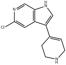 5-chloro-3-(1,2,3,6-tetrahydropyridin-4-yl)-1H-pyrrolo[2,3-c]pyridine|