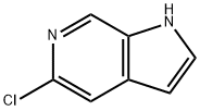 5-CHLORO-1H-PYRROLO[2,3-C]PYRIDINE Structure