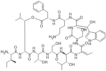 紫杆菌素 B,131086-53-8,结构式