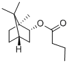 BORNYL BUTYRATE Structure