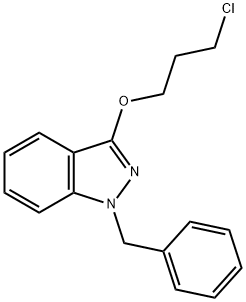 3-(3-Chloropropoxy)-1-(phenylMethyl)-1H-indazole Structure