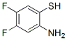 Benzenethiol, 2-amino-4,5-difluoro- (9CI),131105-93-6,结构式