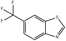6-TRIFLUOROMETHYLBENZOTHIAZOLE Struktur