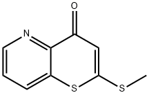 2-(METHYLTHIO)-4H-THIOPYRANO[3,2-B]PYRIDIN-4-ONE 结构式